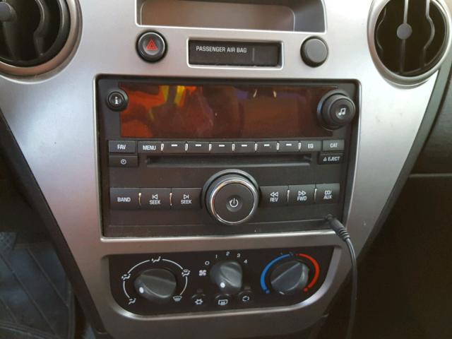 1G8AM15FX7Z112848 - 2007 SATURN ION LEVEL RED photo 9