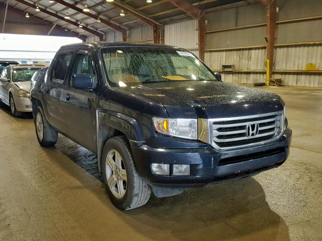 5FPYK1F54CB458479 - 2012 HONDA RIDGELINE BLUE photo 1