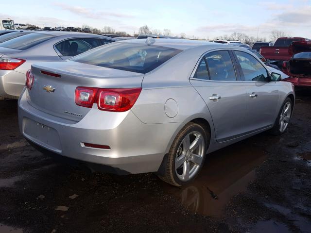 1G11J5SXXEF203662 - 2014 CHEVROLET MALIBU LTZ 银色 照片 4