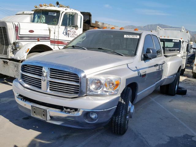 3D7ML48A78G175663 - 2008 DODGE RAM 3500 S SILVER photo 2