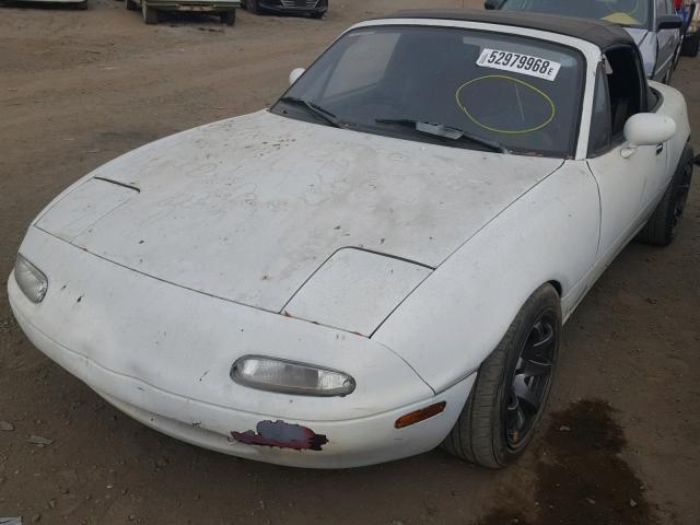 JM1NA3513L0131515 - 1990 MAZDA MX-5 MIATA WHITE photo 2