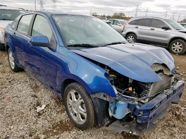 1FAHP36N09W212027 - 2009 FORD FOCUS SES BLUE photo 1