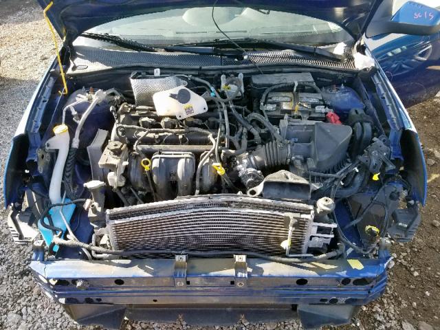 1FAHP36N09W212027 - 2009 FORD FOCUS SES BLUE photo 7