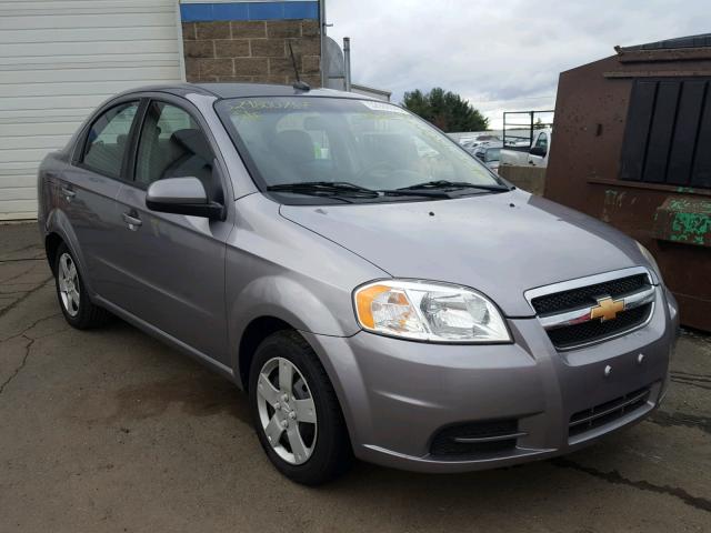 KL1TD5DE5BB184838 - 2011 CHEVROLET AVEO LS GRAY photo 1