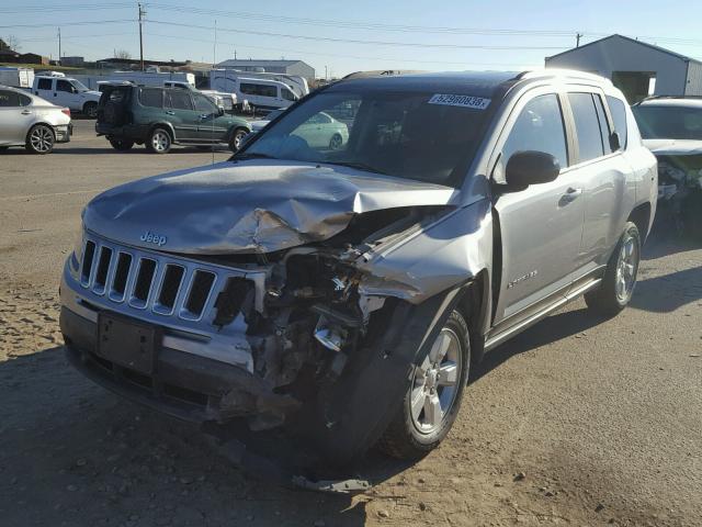1C4NJCBA6FD249723 - 2015 JEEP COMPASS SP ვერცხლისფერი ფოტო 2