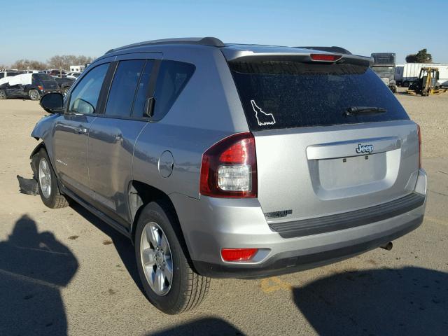 1C4NJCBA6FD249723 - 2015 JEEP COMPASS SP ვერცხლისფერი ფოტო 3