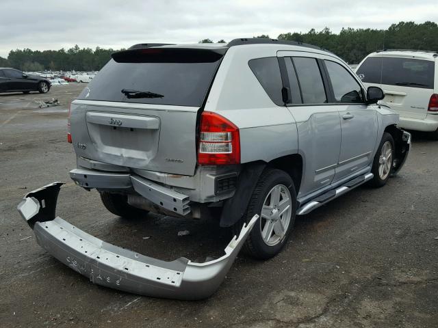1J4NT4FB0AD612023 - 2010 JEEP COMPASS SP SILVER photo 4