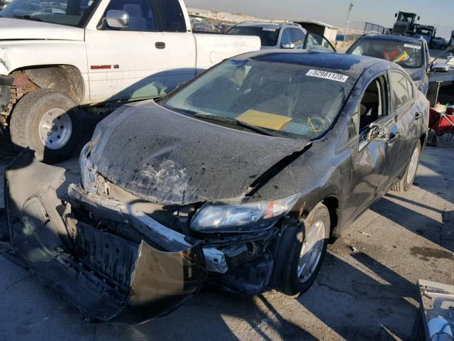 2HGFB2F69DH530708 - 2013 HONDA CIVIC HF BROWN photo 2