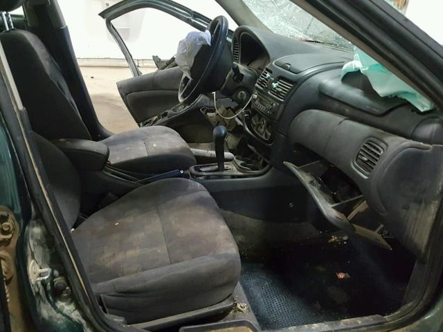 3N1BB51DX1L117836 - 2001 NISSAN SENTRA SE GREEN photo 5