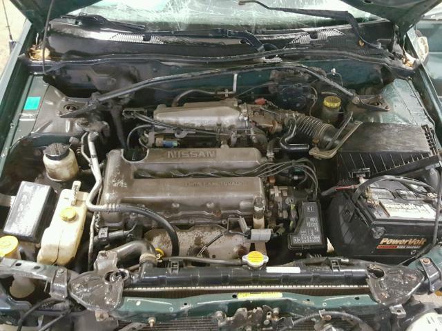 3N1BB51DX1L117836 - 2001 NISSAN SENTRA SE GREEN photo 7