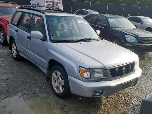 JF1SF65692H712928 - 2002 SUBARU FORESTER S 银色 照片 1