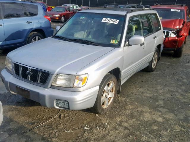 JF1SF65692H712928 - 2002 SUBARU FORESTER S 银色 照片 2