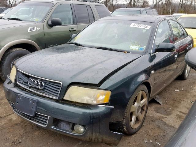 WAULD64B03N094093 - 2003 AUDI A6 2.7T QU GREEN photo 2