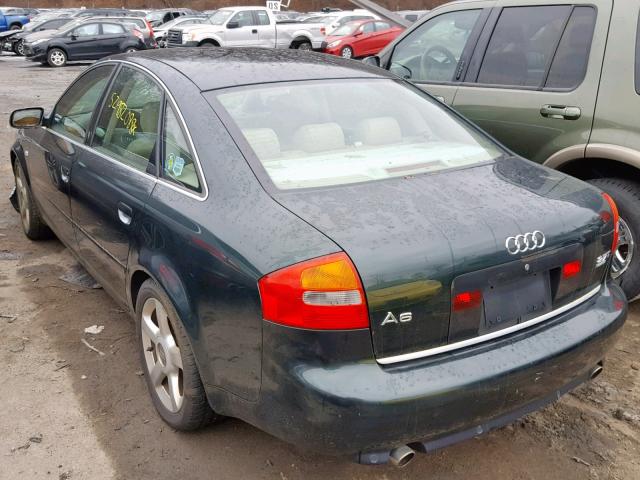 WAULD64B03N094093 - 2003 AUDI A6 2.7T QU GREEN photo 3