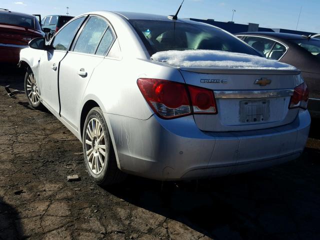 1G1PK5SC8C7251172 - 2012 CHEVROLET CRUZE ECO SILVER photo 3