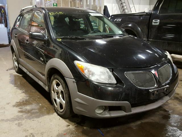 5Y2SL65828Z420173 - 2008 PONTIAC VIBE BLACK photo 1