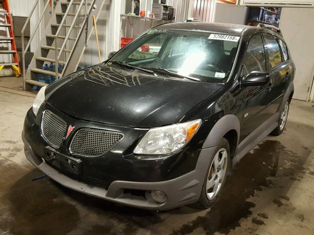 5Y2SL65828Z420173 - 2008 PONTIAC VIBE BLACK photo 2