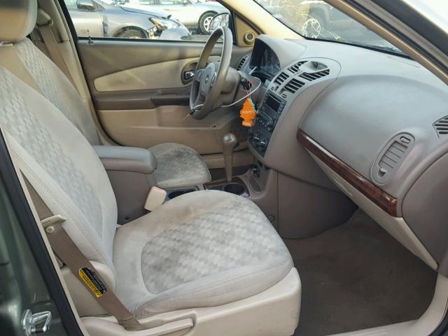 1G1ZT548X4F230278 - 2004 CHEVROLET MALIBU LS 绿色 照片 5