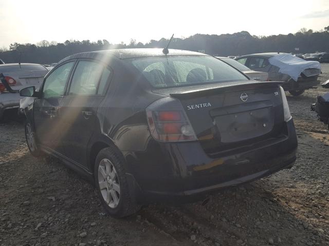 3N1AB6AP2BL631404 - 2011 NISSAN SENTRA 2.0 BLACK photo 3