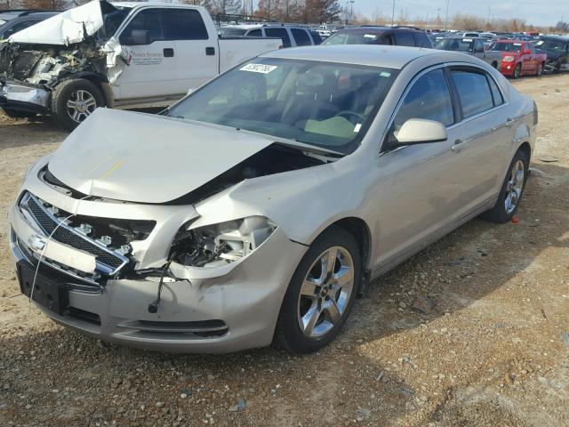 1G1ZC5EB3AF116936 - 2010 CHEVROLET MALIBU 1LT 金色 照片 2