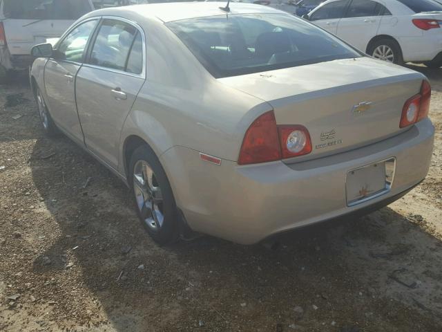 1G1ZC5EB3AF116936 - 2010 CHEVROLET MALIBU 1LT 金色 照片 3