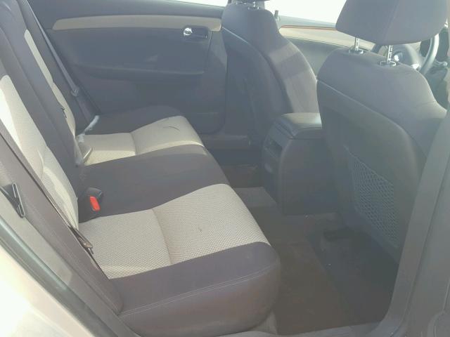 1G1ZC5EB3AF116936 - 2010 CHEVROLET MALIBU 1LT 金色 照片 6