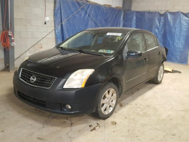 3N1AB61E28L661249 - 2008 NISSAN SENTRA 2.0 BLACK photo 2