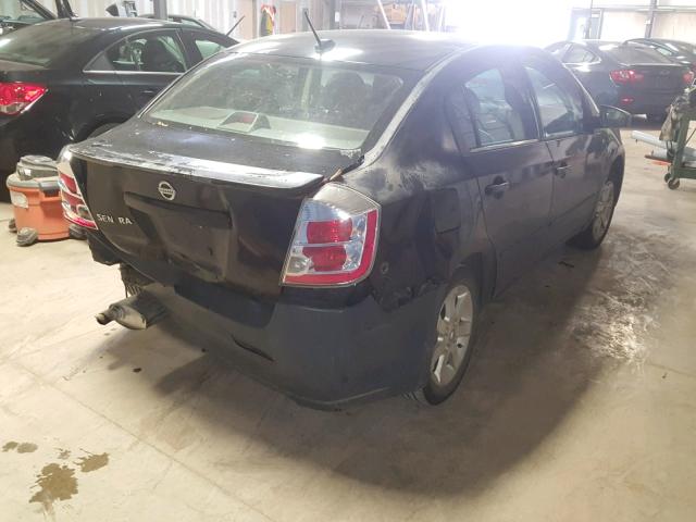 3N1AB61E28L661249 - 2008 NISSAN SENTRA 2.0 BLACK photo 4