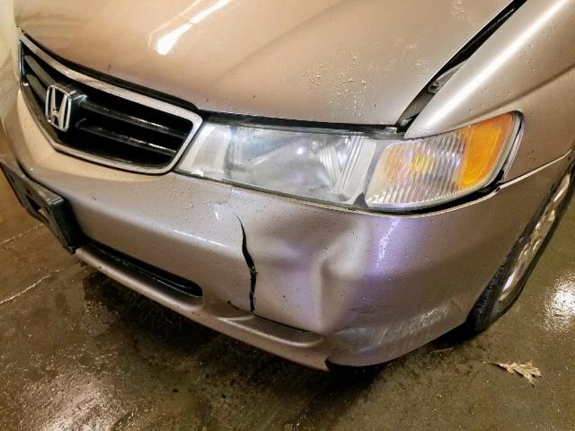 5FNRL18834B107825 - 2004 HONDA ODYSSEY EX TAN photo 9