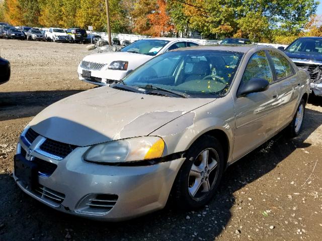 1B3EL46RX6N118290 - 2006 DODGE STRATUS SX GOLD photo 2