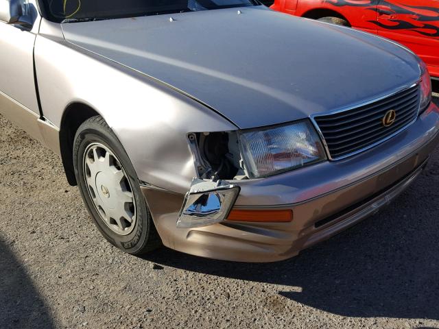 JT8UF22EXS0029883 - 1995 LEXUS LS 400 GOLD photo 9