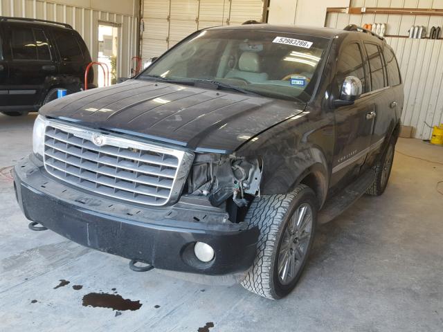 1A8HW58267F563395 - 2007 CHRYSLER ASPEN LIMI BLACK photo 2