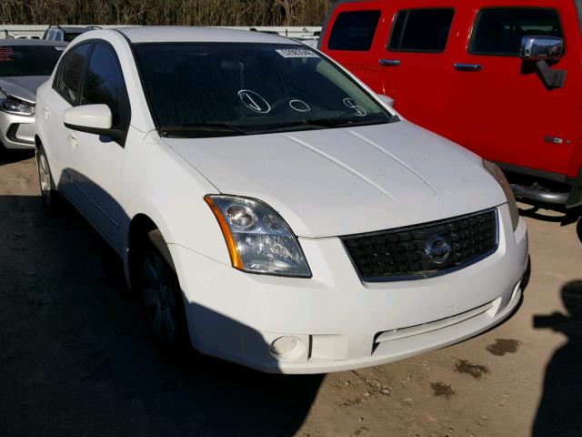 3N1AB61E88L624464 - 2008 NISSAN SENTRA 2.0 WHITE photo 1