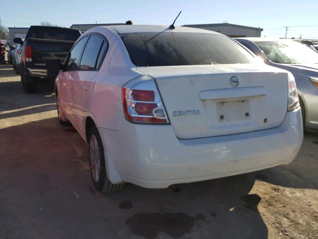 3N1AB61E88L624464 - 2008 NISSAN SENTRA 2.0 WHITE photo 3