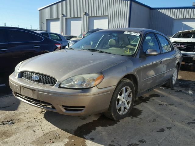 1FAFP56U97A199847 - 2007 FORD TAURUS SEL BEIGE photo 2