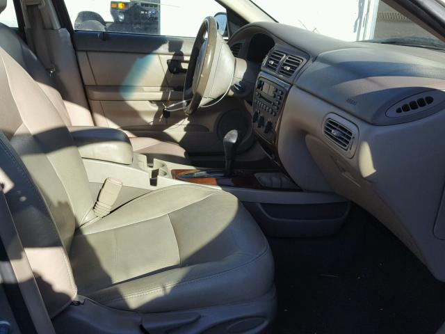 1FAFP56U97A199847 - 2007 FORD TAURUS SEL BEIGE photo 5