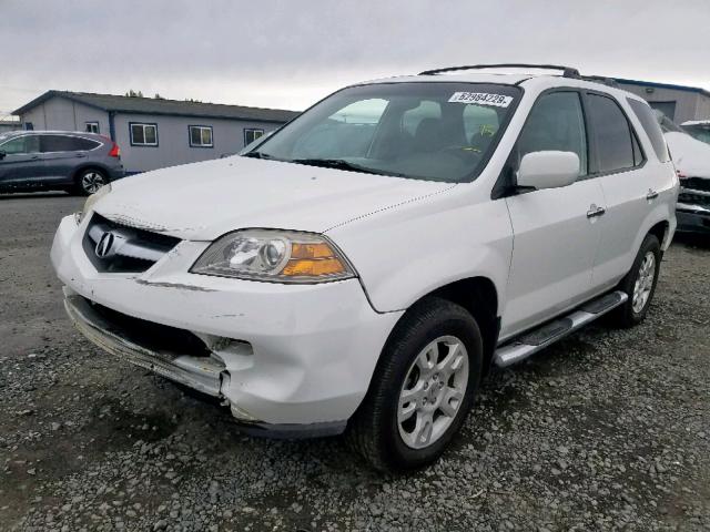 2HNYD18844H531656 - 2004 ACURA MDX TOURIN WHITE photo 2