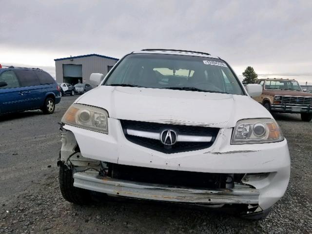 2HNYD18844H531656 - 2004 ACURA MDX TOURIN WHITE photo 9