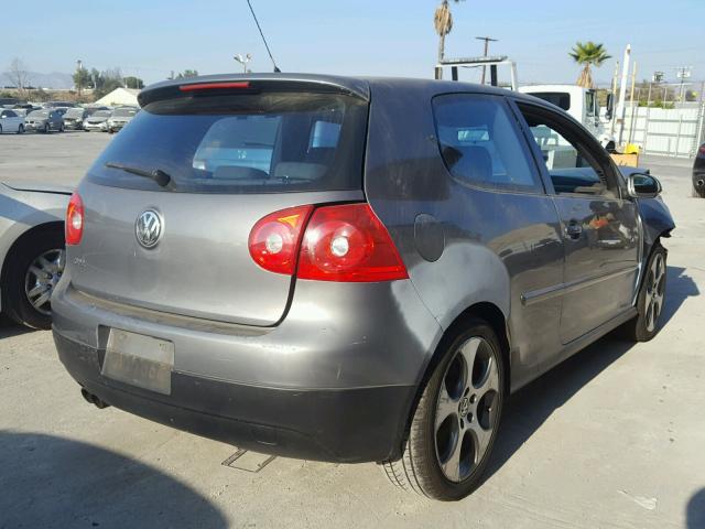WVWFV71K86W202322 - 2006 VOLKSWAGEN NEW GTI SILVER photo 4