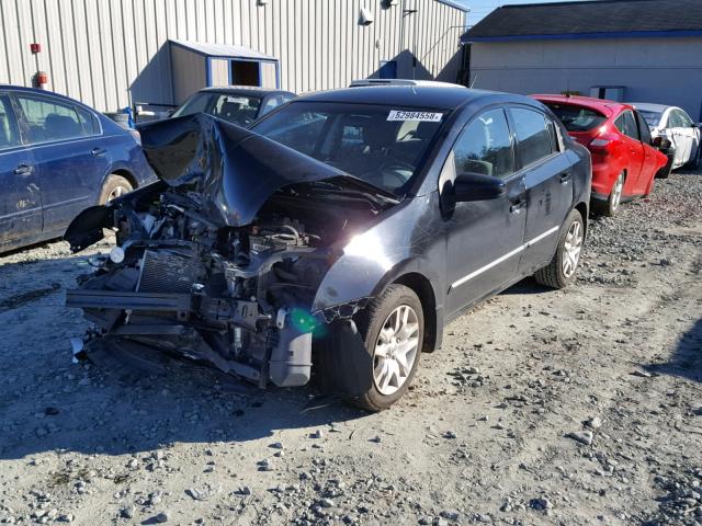 3N1AB6AP8CL646216 - 2012 NISSAN SENTRA 2.0 BLACK photo 2