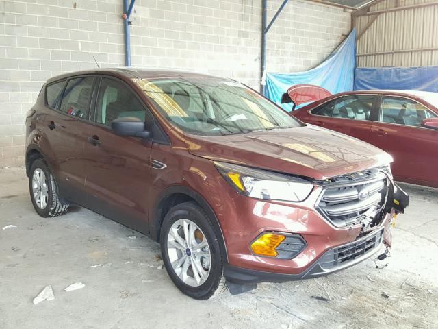 1FMCU0F78JUB50305 - 2018 FORD ESCAPE S BROWN photo 1