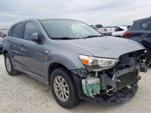 JA4AP3AU1BZ014453 - 2011 MITSUBISHI OUTLANDER GRAY photo 1