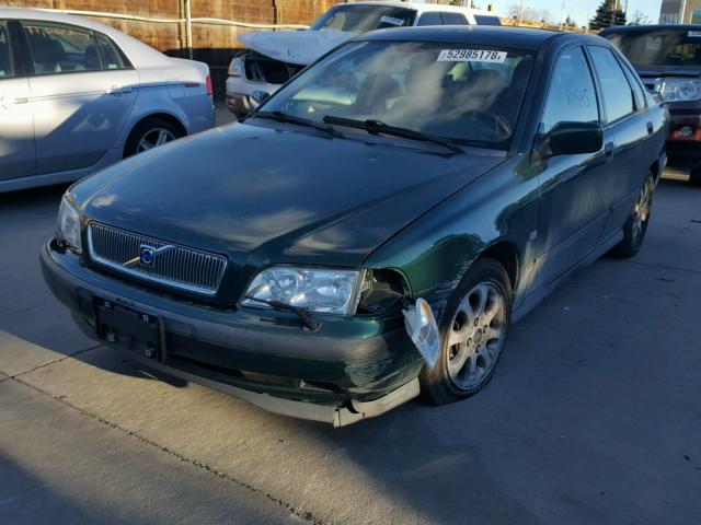 YV1VS2551YF546650 - 2000 VOLVO S40 GREEN photo 9