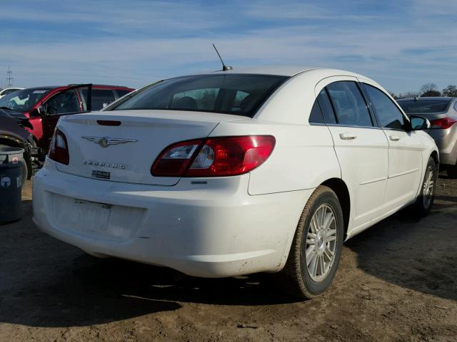 1C3LC56K07N562203 - 2007 CHRYSLER SEBRING TO WHITE photo 4