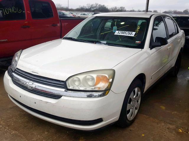 1G1ZS58N48F148782 - 2008 CHEVROLET MALIBU LS WHITE photo 2