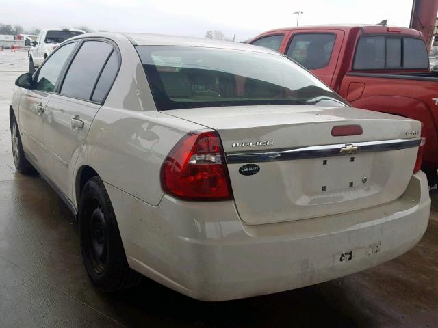 1G1ZS58N48F148782 - 2008 CHEVROLET MALIBU LS WHITE photo 3