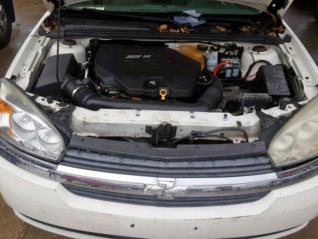 1G1ZS58N48F148782 - 2008 CHEVROLET MALIBU LS WHITE photo 7