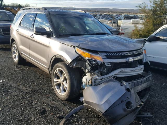 1FMHK8F84BGA85939 - 2011 FORD EXPLORER L GRAY photo 1