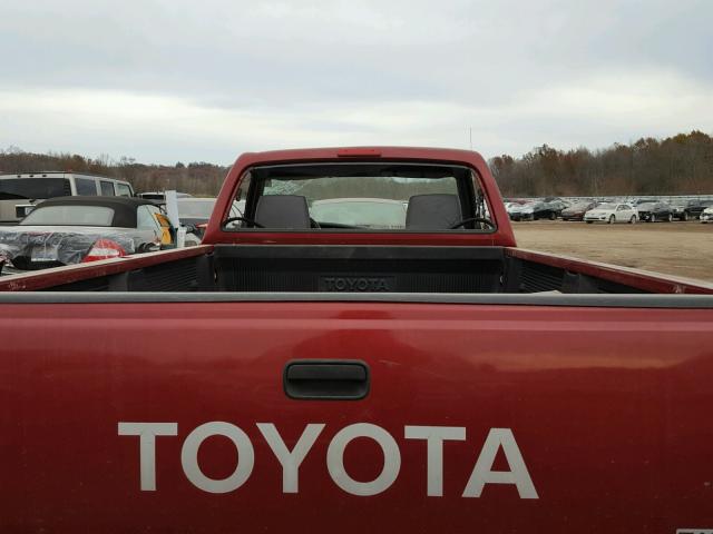 JT4JM11D1T0013618 - 1996 TOYOTA T100 RED photo 6