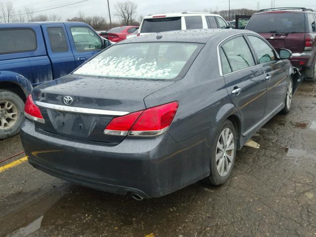 4T1BK3DB9BU439253 - 2011 TOYOTA AVALON BAS Boz foto 4